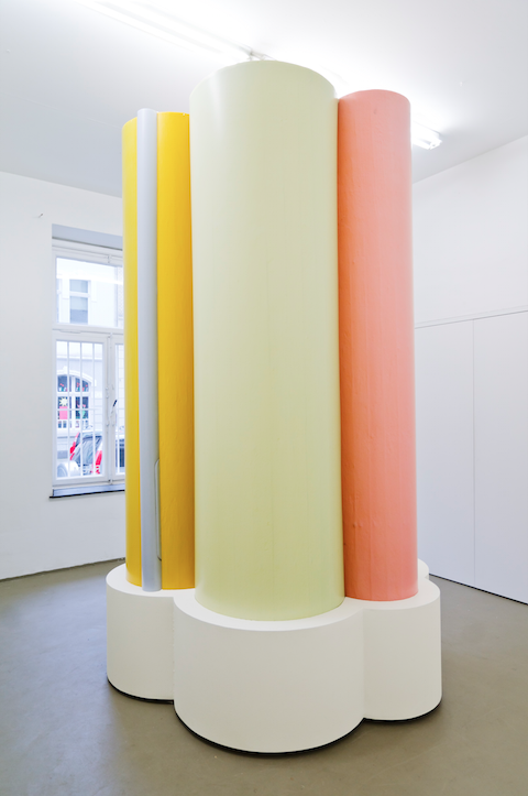 Fotografische Skulptur „Colourfields – Die Stille Post“, 2012