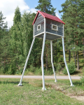 Joachim Brohm, Untitled II (house on legs), 2015 © Joachim Brohm, VG Bild-Kunst, Bonn