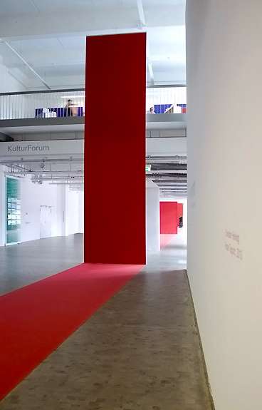 Roter Teppich, Stadtgalerie Kiel, 2013